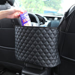 Tasca per rete portaoggetti per auto tra due sedili Borsa portaoggetti per auto universale con sospensione per schermo, Car Storage Net Pocket
