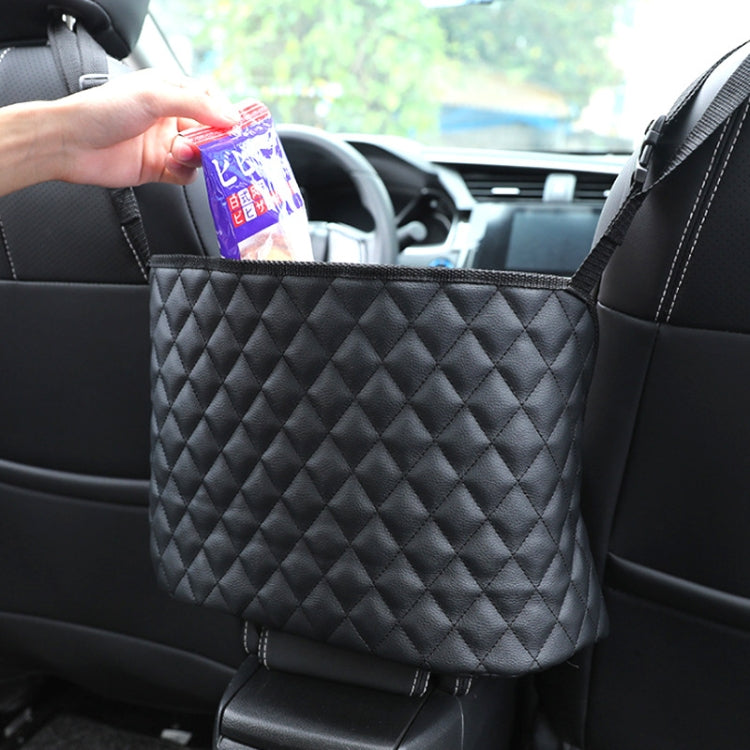 Tasca per rete portaoggetti per auto tra due sedili Borsa portaoggetti per auto universale con sospensione per schermo, Car Storage Net Pocket
