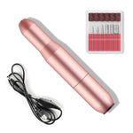 Lucidatore esfoliante elettrico a penna portatile per lucidatore per unghie USB