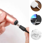 Lucidatore esfoliante elettrico a penna portatile per lucidatore per unghie USB