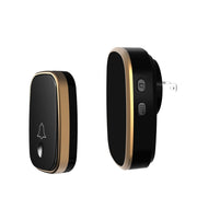 Q188-WW Cercapersone per campanello impermeabile con telecomando wireless intelligente con 45 accordi musicali, spina americana/spina britannica/spina europea