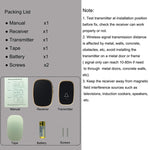 Cercapersone campanello wireless impermeabile con 45 suonerie