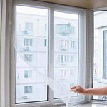 Fai da te Fly Mosquito Bug Mesh Window Screen Rete anti-zanzara autoadesiva, Window Screen 13X15cm, Window Screen 10X12CM, Window Screen 15X20CM