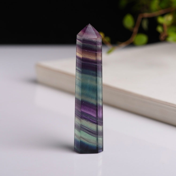 Colonna di cristallo esagonale in pietra grezza naturale Ornamenti colorati per colonne di fluorite, 3.5-4 cm, 4.1-4.9 cm, 5-6 cm, 6.1-6.4 cm, 6.5-7 cm, 7.1-7.4 cm, 7.5-8 cm, 8.1-9 cm, 9.1-10 cm, 10.1-11 cm, 11.1-12 cm, 12.1-13 cm, 13.1-14 cm, 14.1-15 ...