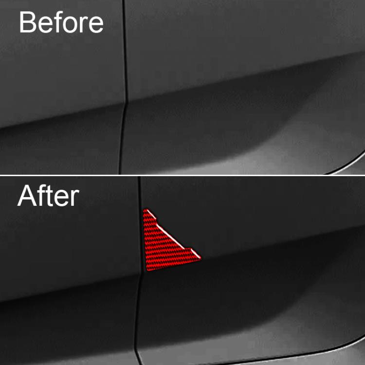 Set di 4 adesivi anticollisione per angoli delle portiere auto per Volkswagen Magotan/CC con guida a sinistra
