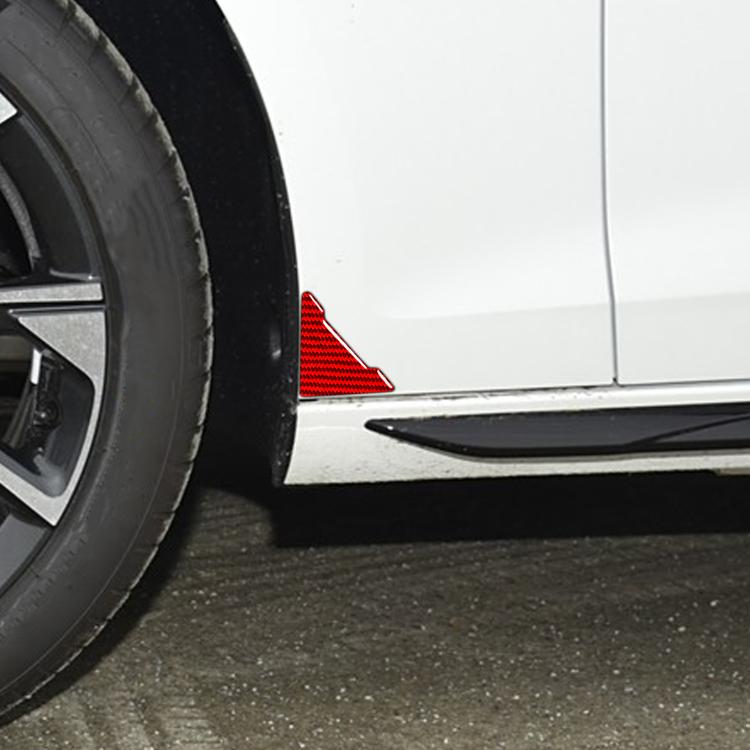 Set di 4 adesivi anticollisione per angoli delle portiere auto per Volkswagen Magotan/CC con guida a sinistra