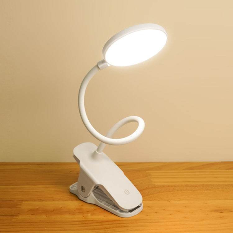 Lampada da scrivania a LED con clip Lampada da comodino con protezione per gli occhi USB, Plug-in, Charging 1200mAh, Charging 800mAh