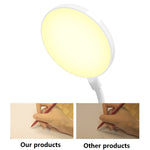 Lampada da scrivania a LED con clip Lampada da comodino con protezione per gli occhi USB, Plug-in, Charging 1200mAh, Charging 800mAh