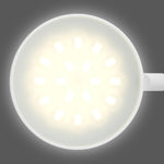 Lampada da scrivania a LED con clip Lampada da comodino con protezione per gli occhi USB, Plug-in, Charging 1200mAh, Charging 800mAh