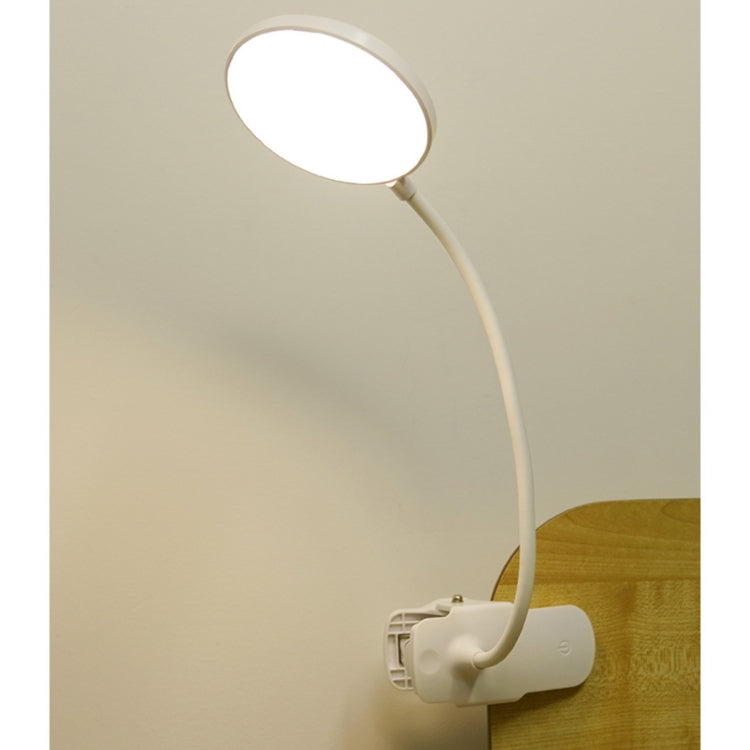 Lampada da scrivania a LED con clip Lampada da comodino con protezione per gli occhi USB, Plug-in, Charging 1200mAh, Charging 800mAh