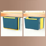 Pattumiera pieghevole da parete per smistamento da cucina portatile, Wall-Mounted (Blue), Wall-Mounted (Green), Wall-Mounted (Gray), Wall-Mounted (Brown)