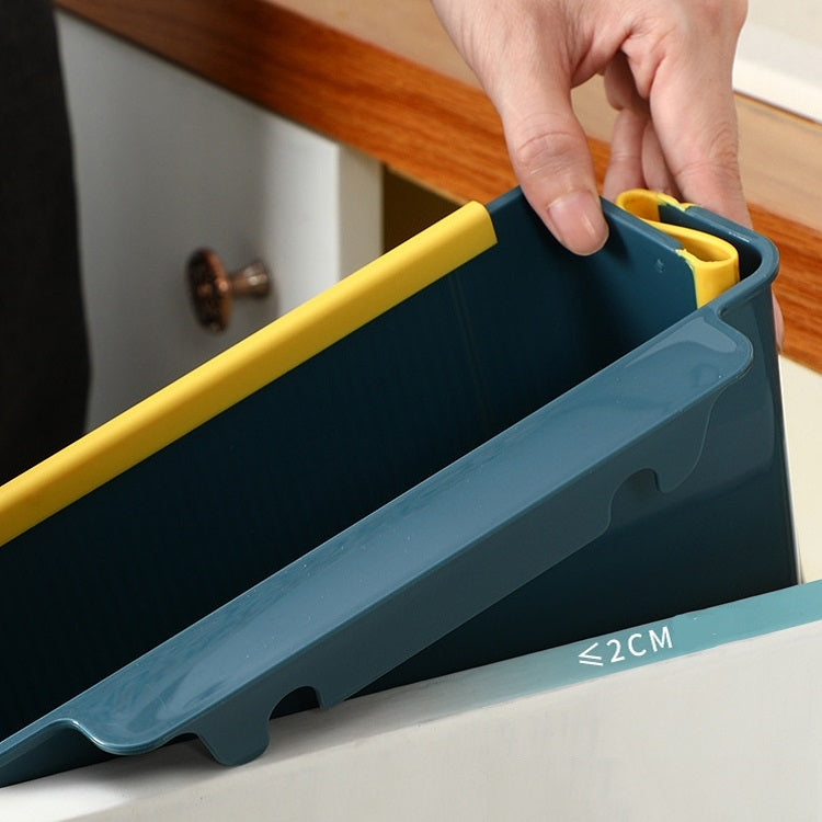 Pattumiera pieghevole da parete per smistamento da cucina portatile, Wall-Mounted (Blue), Wall-Mounted (Green), Wall-Mounted (Gray), Wall-Mounted (Brown)