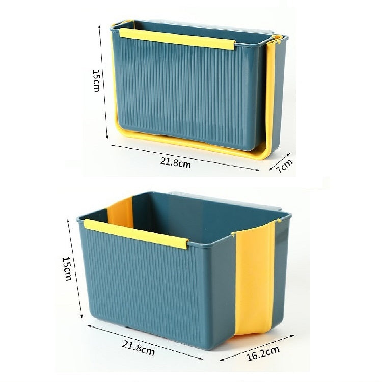 Pattumiera pieghevole da parete per smistamento da cucina portatile, Wall-Mounted (Blue), Wall-Mounted (Green), Wall-Mounted (Gray), Wall-Mounted (Brown)