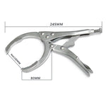 Chiave per filtro dell'olio Pinza per rimozione chiave filtro olio Attrezzi speciali per la riparazione di auto Pinza per nucleo olio macchina con impugnatura di bloccaggio, Oil Filter Wrench Pliers