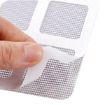 9 pezzi di nastro adesivo per riparazione rete antizanzare per zanzariere anti-insetti, 9 PCS