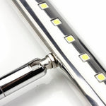 Lampada da parete a LED da 5 W per specchio da bagno in acciaio inossidabile, 40CM No Switch, 40CM With Switch