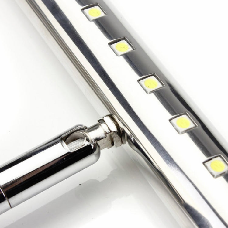 Lampada da parete a LED da 5 W per specchio da bagno in acciaio inossidabile, 40CM No Switch, 40CM With Switch