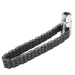 Strumento di riparazione automatica regolabile per rimozione chiave per catena filtro olio, 52 Sections, 44 Sections