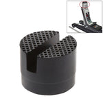 2 pezzi di supporto per jack in gomma per auto con fessura per pavimento, adattatore per protezione del telaio, strumento per cuscinetto del disco per sollevamento, Rubber Jack