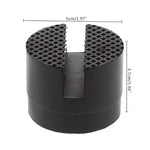 2 pezzi di supporto per jack in gomma per auto con fessura per pavimento, adattatore per protezione del telaio, strumento per cuscinetto del disco per sollevamento, Rubber Jack