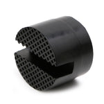2 pezzi di supporto per jack in gomma per auto con fessura per pavimento, adattatore per protezione del telaio, strumento per cuscinetto del disco per sollevamento, Rubber Jack
