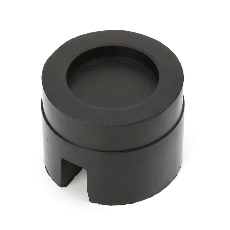2 pezzi di supporto per jack in gomma per auto con fessura per pavimento, adattatore per protezione del telaio, strumento per cuscinetto del disco per sollevamento, Rubber Jack