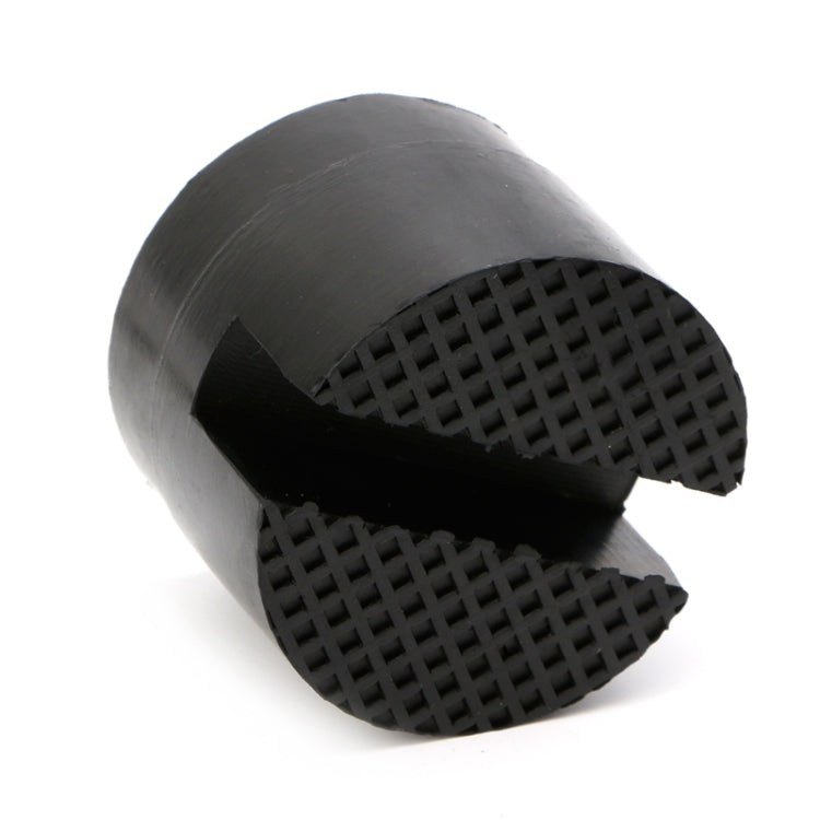 2 pezzi di supporto per jack in gomma per auto con fessura per pavimento, adattatore per protezione del telaio, strumento per cuscinetto del disco per sollevamento, Rubber Jack