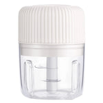 Macchina per tagliare le verdure per uso domestico, schiacciapatate elettrico USB per aglio, mini macchina da cucina per bambini, 100ml, 250ml, 100ml + 250ml