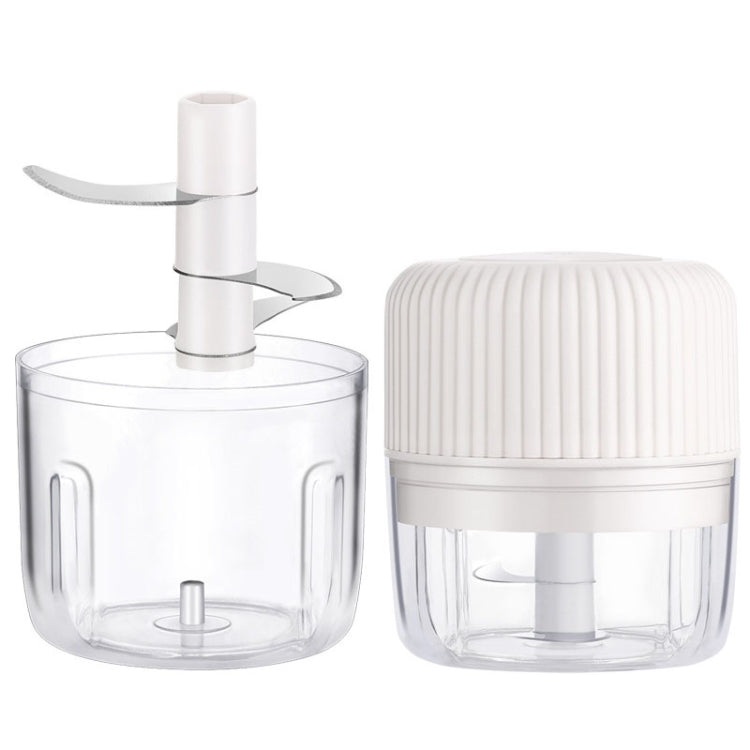 Macchina per tagliare le verdure per uso domestico, schiacciapatate elettrico USB per aglio, mini macchina da cucina per bambini, 100ml, 250ml, 100ml + 250ml