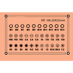 Set di cacciaviti multiuso a cricchetto 38 in 1 per risparmiare manodopera Strumenti hardware per la casa Cassetta degli attrezzi combinata per cacciaviti, 38 In 1