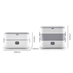 Il contenitore per il pranzo con riscaldamento elettrico e conservazione del calore può essere collegato al fornello di riso per chi lavora in ufficio, UK Plug Double-gut, EU Plug Double-gut, US Plug Double-gut, UK Plug Four Gallbladder                ...