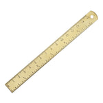 4 strumenti di misurazione del righello da disegno retrò in ottone, 0-10cm Isosceles Triangle Ruler, 0-10cm Right Angle Triangle Ruler, 0-15cm Wave Ruler, 0-15cm Ruler, 0-18cm Ruler, 0-120mm Caliper Single Scale, 0-180 Degree Protractor                ...