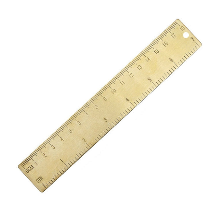 4 strumenti di misurazione del righello da disegno retrò in ottone, 0-10cm Isosceles Triangle Ruler, 0-10cm Right Angle Triangle Ruler, 0-15cm Wave Ruler, 0-15cm Ruler, 0-18cm Ruler, 0-120mm Caliper Single Scale, 0-180 Degree Protractor                ...