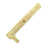 4 strumenti di misurazione del righello da disegno retrò in ottone, 0-10cm Isosceles Triangle Ruler, 0-10cm Right Angle Triangle Ruler, 0-15cm Wave Ruler, 0-15cm Ruler, 0-18cm Ruler, 0-120mm Caliper Single Scale, 0-180 Degree Protractor                ...