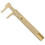 4 strumenti di misurazione del righello da disegno retrò in ottone, 0-10cm Isosceles Triangle Ruler, 0-10cm Right Angle Triangle Ruler, 0-15cm Wave Ruler, 0-15cm Ruler, 0-18cm Ruler, 0-120mm Caliper Single Scale, 0-180 Degree Protractor                ...