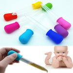 Pipetta contagocce graduata per liquidi medicinali in plastica trasparente da 3 pezzi, 5 ml, dimensioni: 12 x 2 cm, Pipette Dropper