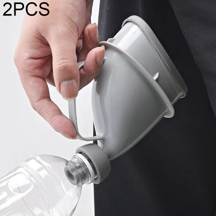 2 pezzi portatili femminili incinte donne anziane viaggi orinatoi da esterno campeggio servizi igienici strumenti di emergenza, 2 PCS Toilet Emergency Tools