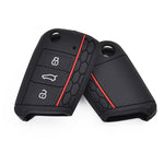 Custodia in silicone per chiave per Volkswagen Polo Golf 7/ Skoda, Silicone Key Case