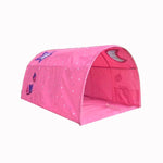 Tenda da gioco per tunnel per bambini a casa, Blue, Pink, Blue with Mosquito Net, Pink with Mosquito Net