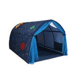 Tenda da gioco per tunnel per bambini a casa, Blue, Pink, Blue with Mosquito Net, Pink with Mosquito Net