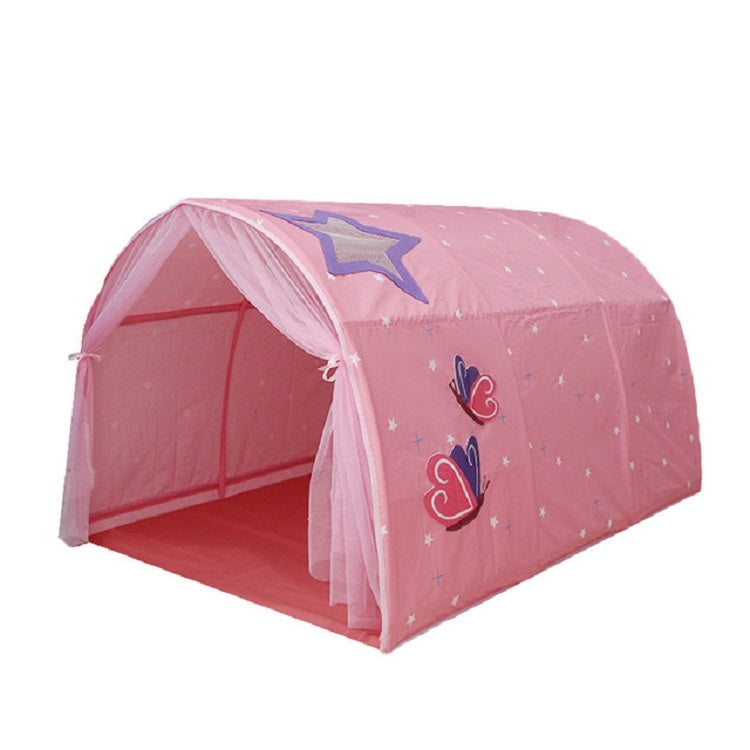 Tenda da gioco per tunnel per bambini a casa, Blue, Pink, Blue with Mosquito Net, Pink with Mosquito Net