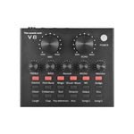 Scheda audio V8 universale per trasmissione in diretta