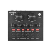 Scheda audio V8 universale per trasmissione in diretta