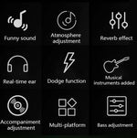 Scheda audio V8 universale per trasmissione in diretta