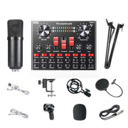 Scheda audio V8S con microfono BM700 per registrazione
