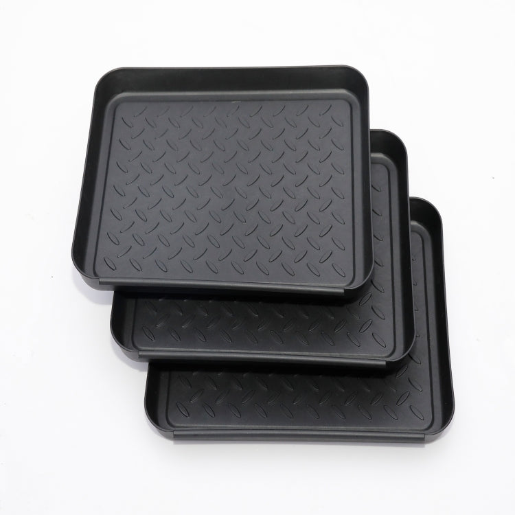 Vassoio per scarpe multifunzione in plastica da 3 pezzi Vassoio per alimentazione animali domestici, Pet Feeding Tray