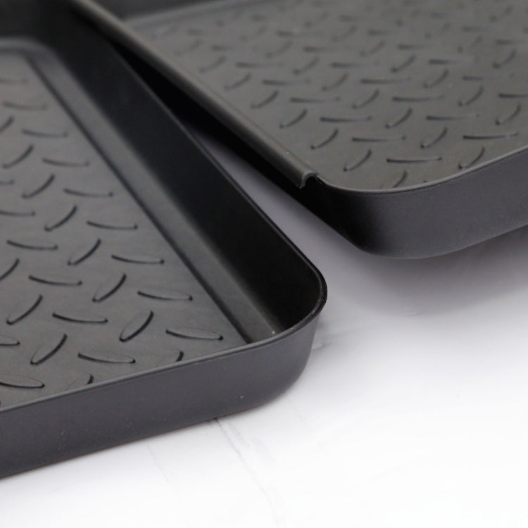 Vassoio per scarpe multifunzione in plastica da 3 pezzi Vassoio per alimentazione animali domestici, Pet Feeding Tray