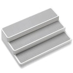 Scaffale per condimenti per cucina domestica a tre strati da 2 pezzi, Kitchen Storage Rack
