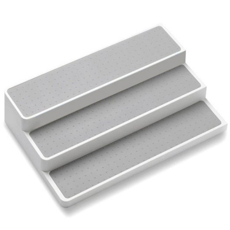 Scaffale per condimenti per cucina domestica a tre strati da 2 pezzi, Kitchen Storage Rack