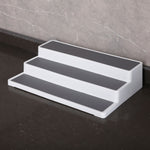 Scaffale per condimenti per cucina domestica a tre strati da 2 pezzi, Kitchen Storage Rack